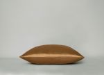 bronze silk luxury throw cushion
