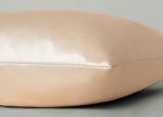 creamy white luxury throw pillow