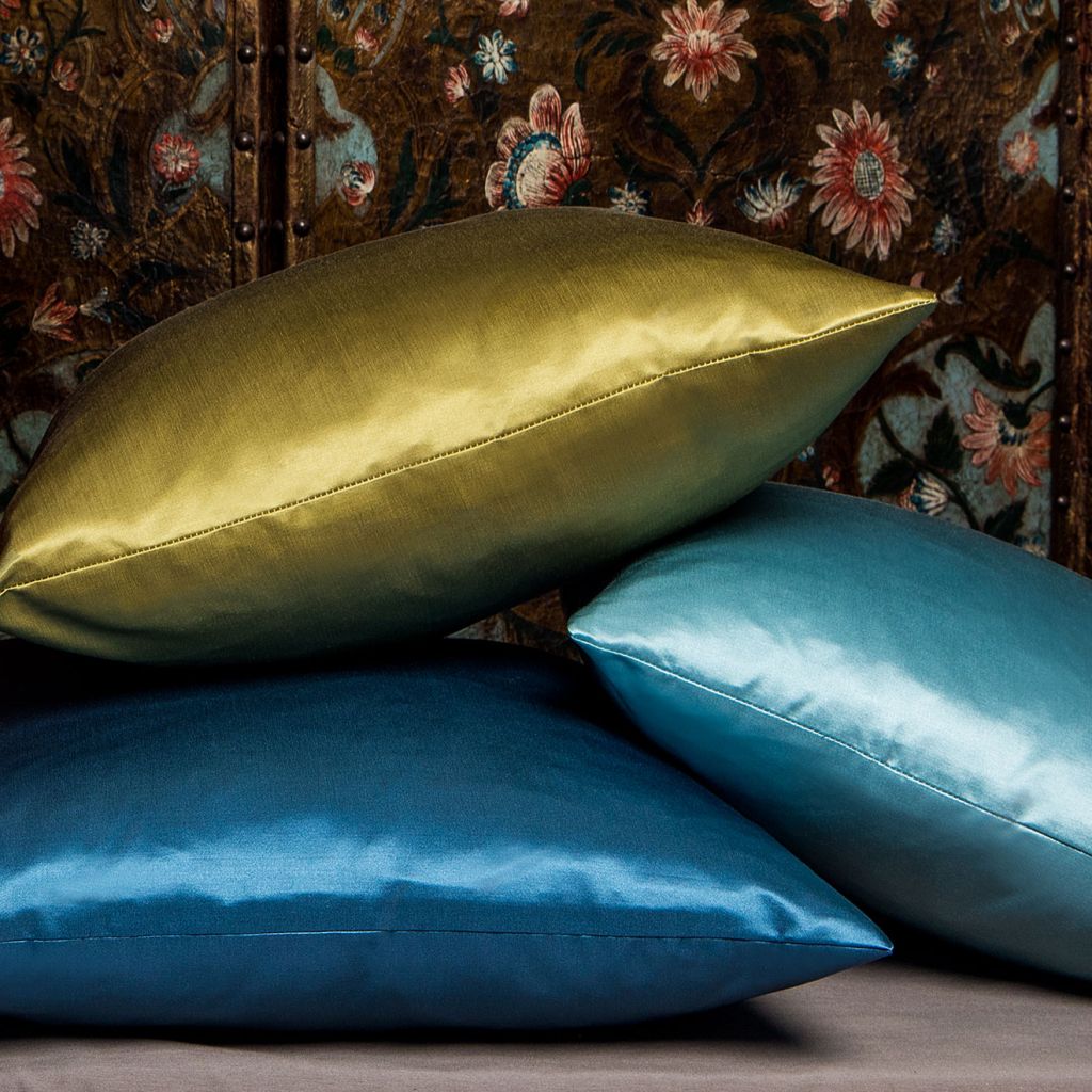 silk designer throw cushions