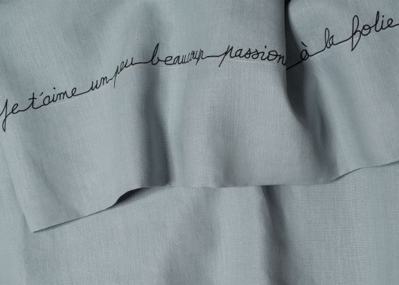 custom embroidered luxury bedding