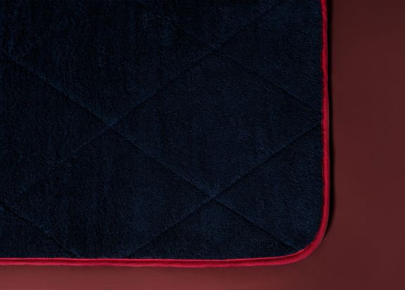 luxury bath linen detail