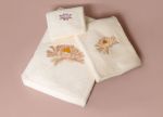 luxury embroidered bath linens