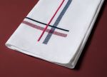 white high end table linens