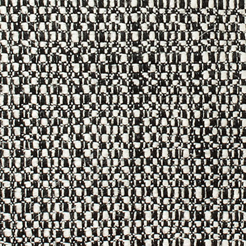 black and white boucle custom fabric