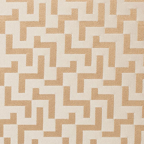gold and white aztec fabric