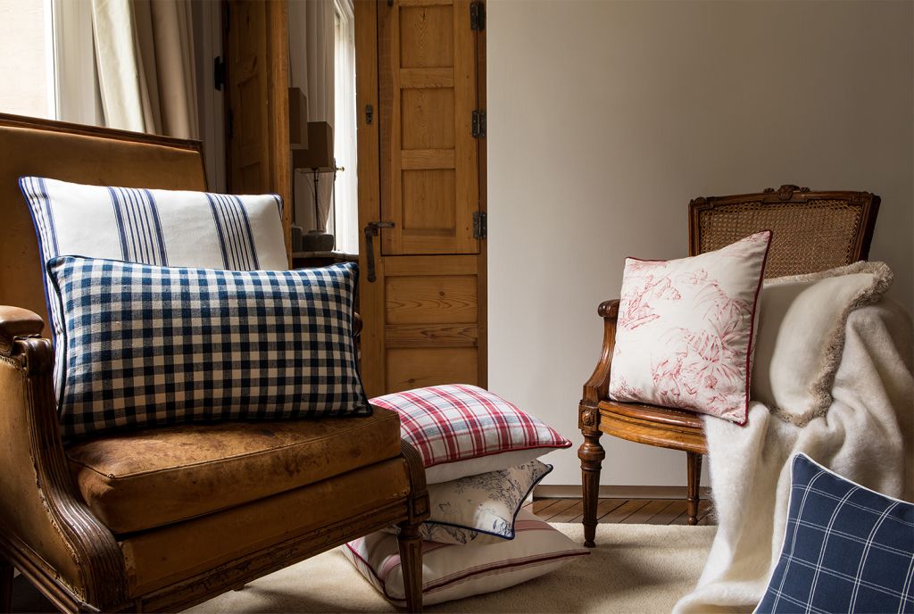 luxury throw pillow collection