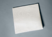 Galets fitted sheet natural white